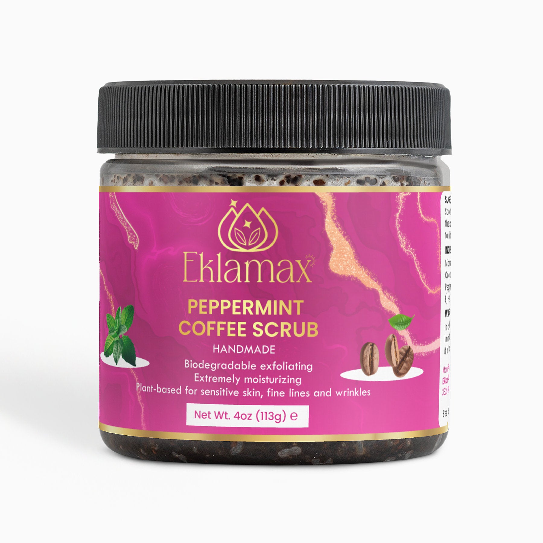 Peppermint Coffee Scrub